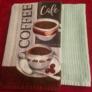 3 Anti Stress Mats (18 by 30) and 4 Sets of standard Tea Towels (100% Cotton)